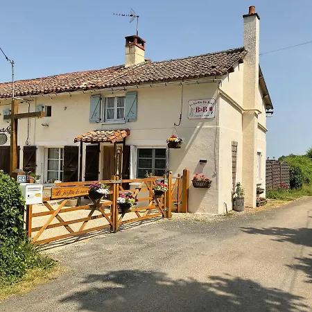 Le Jardin De Rose 24 Feuillebert 86700 Bed and Breakfast